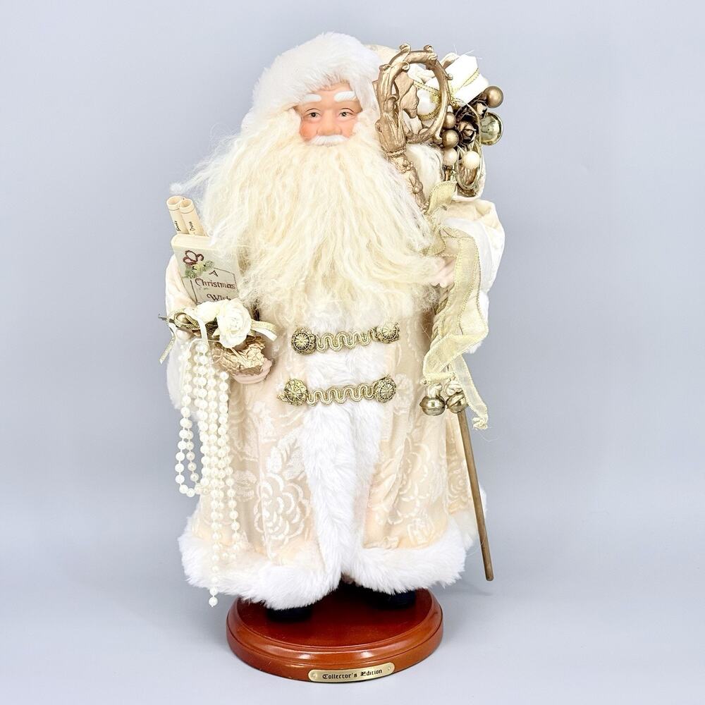 Grandeur Noel 16" Santa Claus Father Christmas Decor 1999 Collector's Edition